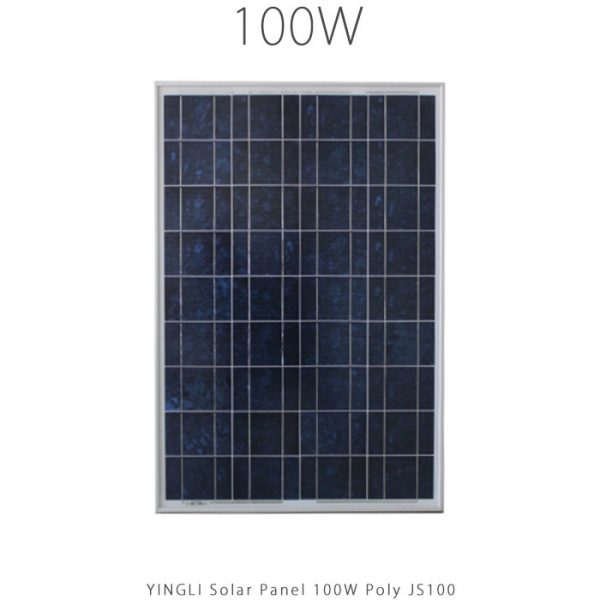 پنل خورشیدی 100 وات پلی کریستال YINGLI
