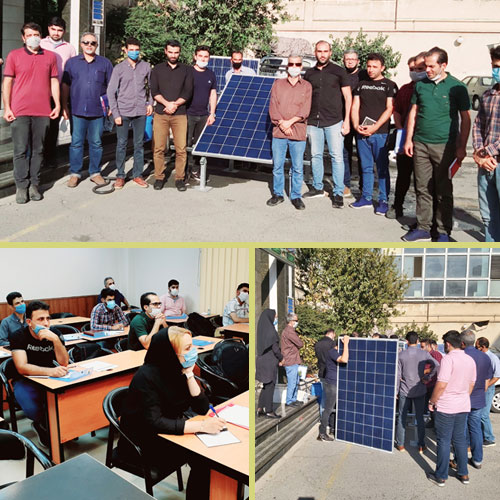 دوره طراحی سیستم برق خورشیدی شهریور 99 توسط تیم هورآیش