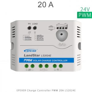 شارژ کنترلر 20 آمپر 24 ولت سری LS مدل LS2024E برند EPEVER
