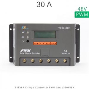 شارژ کنترلر 30 آمپر VS ولتاژ 48 مدل VS3048BN برند EPEVER در فروشگاه خورشیدی هورآیش
