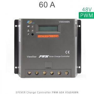 شارژ کنترلر 60 آمپر VS ولتاژ 48 مدل VS6048BN برند EPEVER در فروشگاه خورشیدی هورآیش