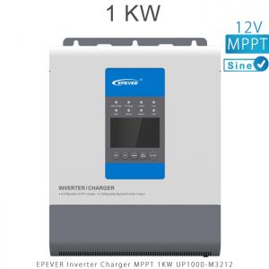 اینورتر شارژر 1KW مدل UP1000-M3212 برند EPEVER تکنولوژی تمام سینوسی MPPT در فروشگاه انرژی خورشیدی هورآیش