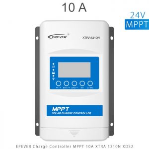 شارژ کنترلر 10 آمپر MPPT سری XTRA برند EPEVER مدل XRTA1210 با نمایشگر XDS2 در فروشگاه آنلاین انرژی خورشیدی هورآیش