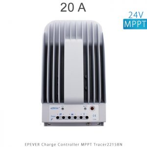 شارژ کنترلر 20 آمپر MPPT مدل Tracer2215BN برند EPEVER ولتاژ ورودی باتری 12/24 ولت اتومات در فروشگاه خورشیدی هورآیش