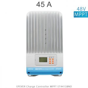 شارژ کنترلر 45 آمپر MPPT مدل ET4415BND برند EPEVER ولتاژ ورودی باتری 12/24/36/48 ولت اتومات در فروشگاه خورشیدی هورآیش