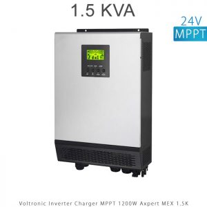 اینورتر شارژر 1.5 کیلو برند VOLTRONIC تکنولوژی تمام سینوسی MPPT مدل Axpert MEX 1.5K در فروشگاه انرژی خورشیدی هورآیش