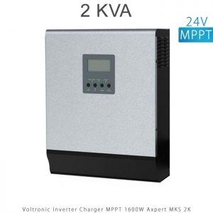 اینورتر شارژر 2 کیلو برند VOLTRONIC تکنولوژی تمام سینوسی MPPT مدل Axpert MKS 2K در فروشگاه انرژی خورشیدی هورآیش