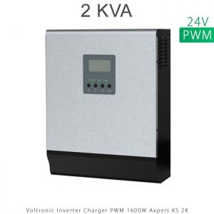 اینورتر شارژر 2 کیلو برند VOLTRONIC تکنولوژی تمام سینوسی PWM مدل Axpert KS 2K در فروشگاه انرژی خورشیدی هورآیش