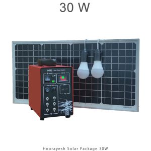 برق خورشیدی 30 وات