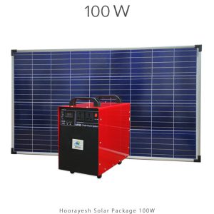 برق خورشیدی 100 وات