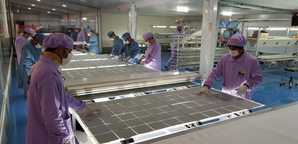 خط تولید پنل خورشیدی برند ssf