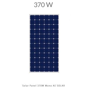 پنل خورشیدی مونو کریستال 370 وات برند AE SOLAR