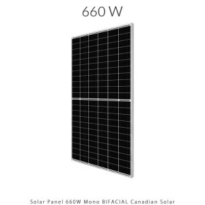 پنل خورشیدی 660 وات کاندین سولار