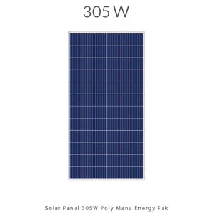 Solar Panel 305W Poly Mana Energy Pak